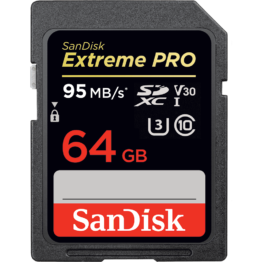Sandisk Extreme Pro SD UHS-I Memory Card